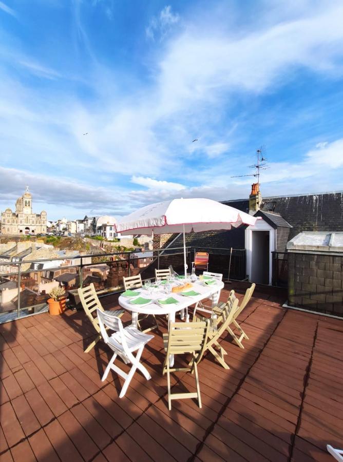 Le Balcon Des Vents Apartment Granville Ngoại thất bức ảnh