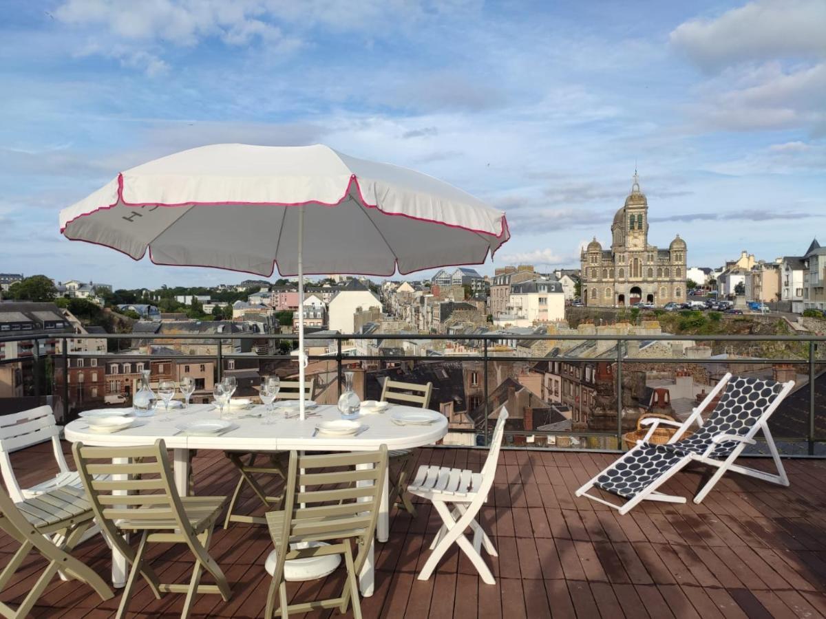Le Balcon Des Vents Apartment Granville Ngoại thất bức ảnh